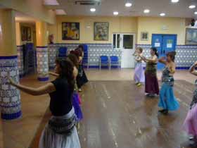 Bailanda en clase