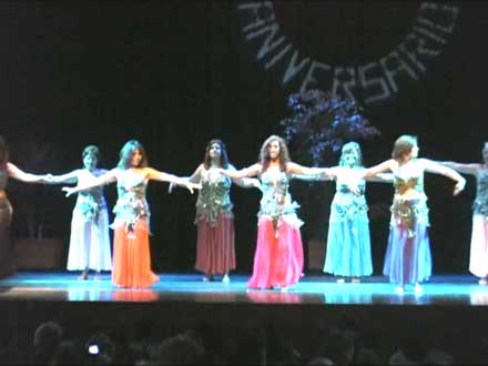 Alumnas de la Escuela de Danza Chris Ribeiro