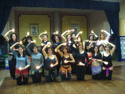 Alumnas de la Escuela de Danza Chris Ribeiro