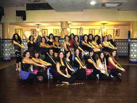Alumnas de la Escuela de Danza Chris Ribeiro