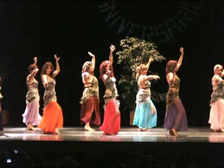 Alumnas de la Escuela de Danza Chris Ribeiro