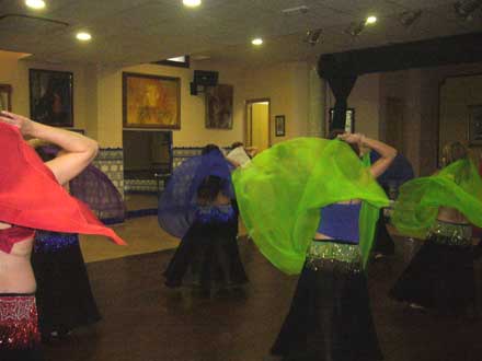 Alumnas de la Escuela de Danza Chris Ribeiro