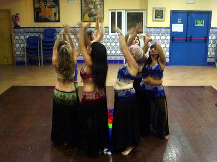 Alumnas de la Escuela de Danza Chris Ribeiro