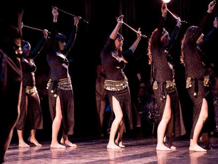 Alumnas de la Escuela de Danza Chris Ribeiro
