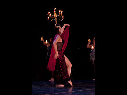 Alumnas de la Escuela de Danza Chris Ribeiro