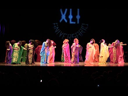 Alumnas de la Escuela de Danza Chris Ribeiro