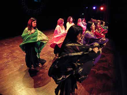 Alumnas de la Escuela de Danza Chris Ribeiro