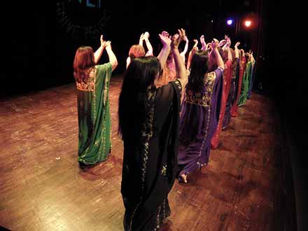 Alumnas de la Escuela de Danza Chris Ribeiro