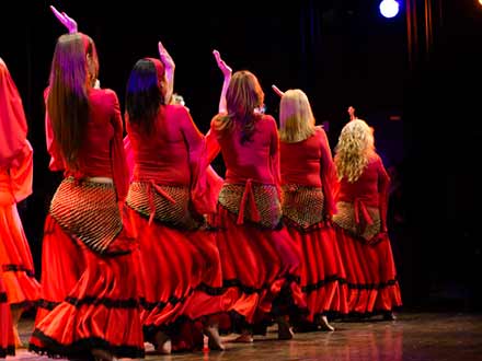 Alumnas de la Escuela de Danza Chris Ribeiro