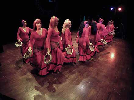 Alumnas de la Escuela de Danza Chris Ribeiro