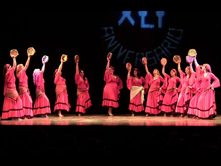 Alumnas de la Escuela de Danza Chris Ribeiro