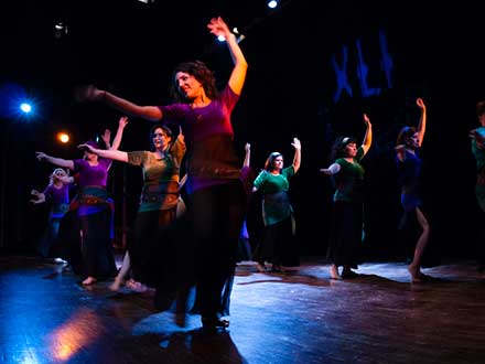 Alumnas de la Escuela de Danza Chris Ribeiro
