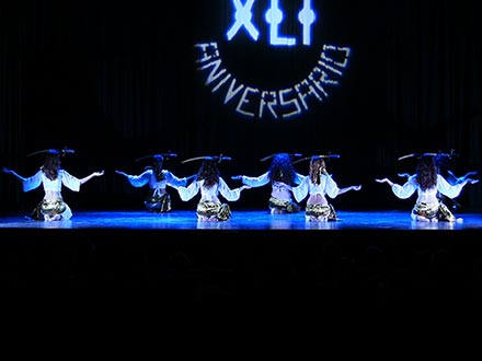 Alumnas de la Escuela de Danza Chris Ribeiro