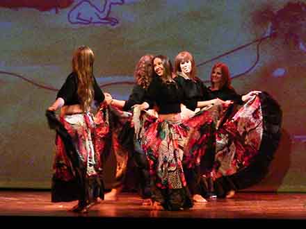 Espectáculo Mujeres de Harén 2015