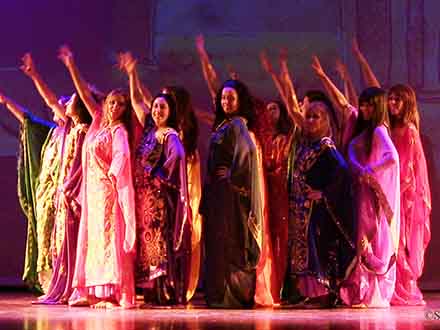 Espectáculo Mujeres de Harén 2015