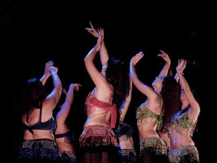 Alumnas de la Escuela de Danza Chris Ribeiro