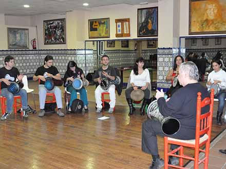 Taller de Percusión con Hossam Ramzy